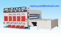Flexo de alimentación automático acanaló el tipo 1 de la cadena de la máquina ~ impresión en color 4