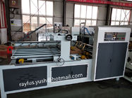 Máquina acanalada de la fabricación de cajas del cartón de la pantalla táctil/grapadora automática de Gluer de la carpeta